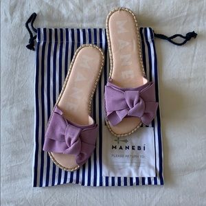 Manebi Sandals in Purple